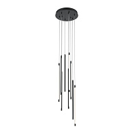 Каскадная люстра 35*35*352,5 см, LED, 46W, 3000К, Maytoni Light stick MOD236PL-L54B3K черный