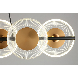 Светильник 100 см, 20W, 4000K, Omnilux Crocetta OML-59703-06, черный-бронза