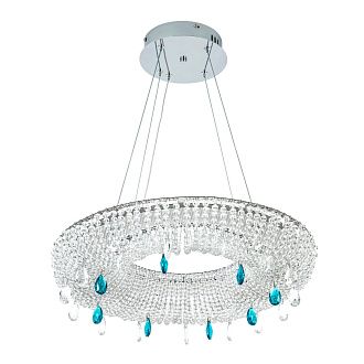 Подвесная люстра 50*50*120 см, LED 35W, 3000 / 6000K, Хром MODELUX ML.2306.500