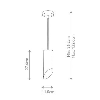 Подвесной светильник Elstead Lighting, Арт. QUINTO1P-WAB