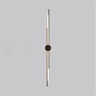 Бра TINUS H83 Black 7,5*7,5*83 см, 1*LED*10W, 3000, 4000, 6000K, ImperiumLoft tinus01, Чёрный