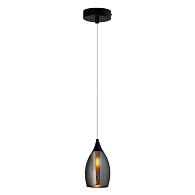 Подвесной светильник 12*25 см, 1*E14*40W  Arte Lamp Barry A7951SP-1BK черный