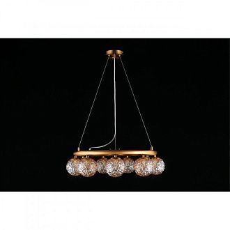 Подвесная люстра 60*50-150 см, 9*G9, 0W, Aployt OLA APL.764.03.09, бронзовый