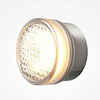 Настенный светильник 12.5 см, 6W, 2700-4000K, Maytoni Olo MOD493WL-L6PTK, платина