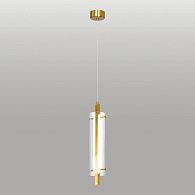 Подвесной светильник *9*50-190 см, 1*LED*6W, 3000K, Lussole Blount LSP-7357, бронзовый