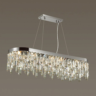 Подвесной светильник 100*28 см Odeon Light Dakisa 4985/12 Хром
