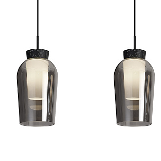 Люстра 108*18*39/180 см, 3*E27 60W черный/мрамор Mantra Nora 8285