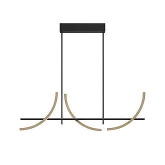 Подвесной светильник 120*14,5*72,9-162,9 см, *LED*32W, K, Maytoni Wabi MOD428PL-L20BK, Черный