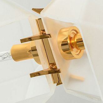 Подвесной светильник Gabriel Scott Welles Glass L2 40*40*35 см, 2*G9*40W, ImperiumLoft 40.2275-0, Золотистый
