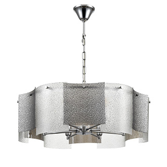 Люстра подвесная 65*68 см, 8*E14 Lumion DANDY 6594/8 хром, серый, прозрачный