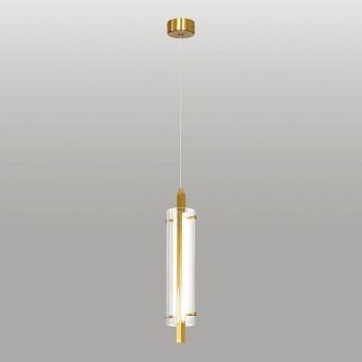 Подвесной светильник *9*50-190 см, 1*LED*6W, 3000K, Lussole Blount LSP-7357, бронзовый