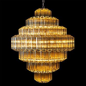Подвесная люстра 80 см, Loft IT Celebration 10579/800 Clear, бронза
