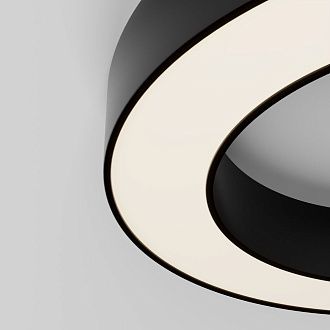 Светильник  C093CL-36W3K-B **-6 см, *LED*36W, 3000K, Maytoni technical Lua C093CL-36W3K-B, Черный
