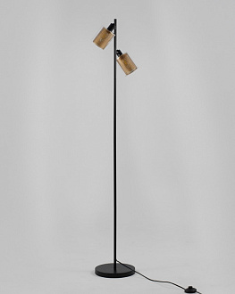 Торшер 27*155 см, E14 Moderli Suspent V3061-2F Черный