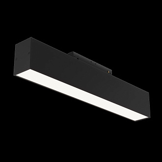 Светодиодный светильник 30 см, 12W, 4000K, Maytoni Technical Basis S35 TR012-2-12W4K-B черный трековый