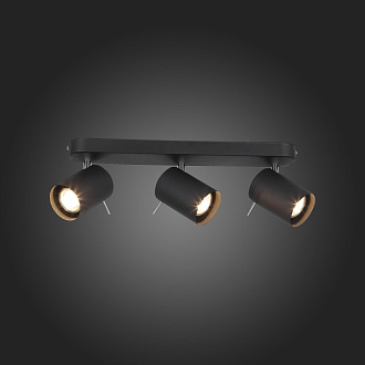 Спот 7 см, 9W 3000K ST LUCE FANALE SL597.401.03 Черный, Хром