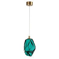 Подвесной светильник 14*85*250- см, 1*LED*4W, 3000K, Odeon Light Gemme 7110/4LA, цветной
