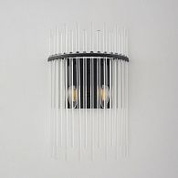 Бра 39 см, Crystal Lux CLARO AP2, черный