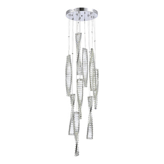 Светильник подвесной 40* см, LED*1*99W, 3000K, St Luce Elica SL6205.103.09, Хром