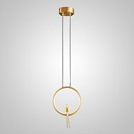 Подвесной светильник REMUS ONE Brass 18*18*27 см, 1*LED*10W, 3000, 4000, 5000K, ImperiumLoft remus-one01, Латунь