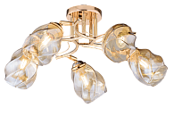 Люстра L540 x W540 x H220, мм, 5*40W (200W), GOLD (Золото) Rilon 06662/5 GOLD