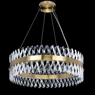 Люстра 80 см, 100W, 3000K-5500K Citilux Ричард CL336083 золото