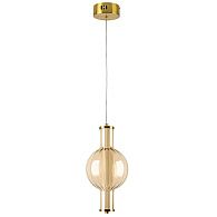 Подвес *15*32-160 см, LED*6W, 3000K, Lightstar Botto 800033, Латунь