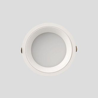 Светильник встраиваемый 10,5*4,5 см, вр 9,5 см, LED*9W, 4000K, Crystal Lux CLT 529 CLT 529C105 WH 4000K, Белый
