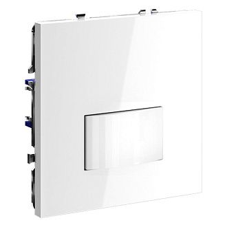 Датчик движения встраиваемый Voltum S70, белый  пластик  VLS070501