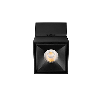 Накладной светильник 9*7,5*7,5 см, 1*LED*12W 4000K LOFT IT Focus 10323/B Black черный