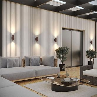 Светильник ландшафтный 18,5*11,5*- см, 2*GU10*50W, Novotech LANDSCAPE 370989, коричневый