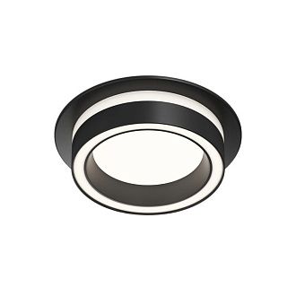 Встраиваемый светильник *10,5*4,7 см, 1*GX53*15W, Denkirs Glow DK-DH2010-BK, черный
