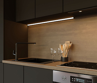 Угловой алюминиевый профиль 2000*16*16 мм черный/белый для светодиодной ленты LL-2-ALP008 Elektrostandard