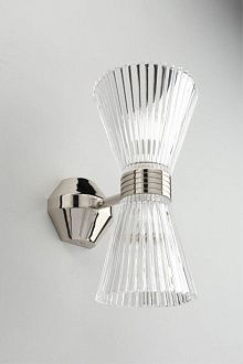 Бра 18*14*27 см, 2*E14, 40W, Aployt Elinor APL.801.11.02, хром