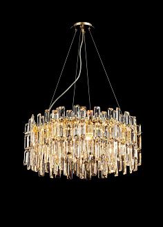 Люстра Ø600 x H250 (1200), мм, 8*40W (320W), H GOLD (Золото) NewRgy NW038-ф600*H250 H GOLD