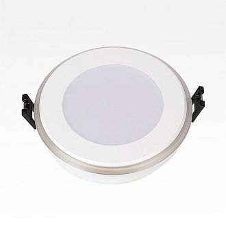 Встраиваемый светильник 8,5*10,9*-4,2 см, *LED*9W, 3000-4000-5500K, Citilux Tron CLD009012V, Белый
