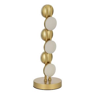 Настольная лампа 15*50 см, 1*LED*12W, 4000K, ST-Luce Monro SL6610.204.06, золото матовое