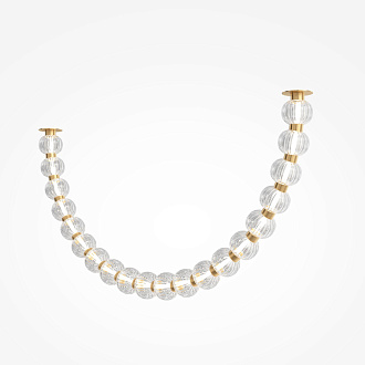 Подвесной светильник 150*9*63,6 см, LED, 36W, 3000К, Maytoni Amulet MOD555CL-L28G3K золотой