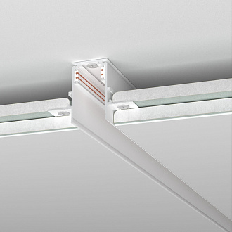 Шинопровод встраиваемый Elektrostandard Slim Magnetic под ГКЛ 9,5мм 3м 85210/00, белый
