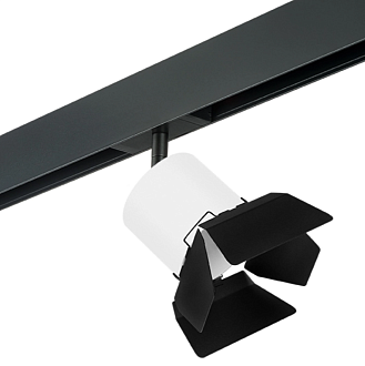 Светильник 9 см, Lightstar PRO Rullo PRO3486487, белый-черный