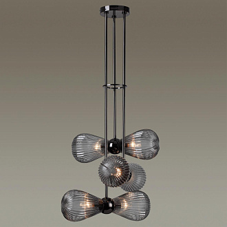 Светильник 50 см, Odeon Light Elica 5417/6, черный