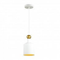 Подвесной светильник Odeon Light Bolli 4087/1 белый, диаметр 15 см