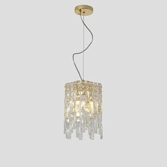 Светильник подвесной *20*30-82-152 см, 2*E14*40W, Crystal Lux Abril ABRIL SP2 GOLD, Золото