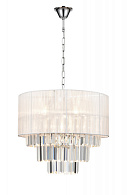 Подвесная люстра  50*120 см, 7*E14 хром Vele Luce Fata VL3173P07