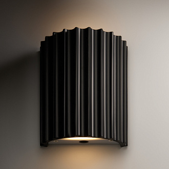 Бра 16 см, 5W, 3000K, Freya Slot FR5437WL-L7B, черный