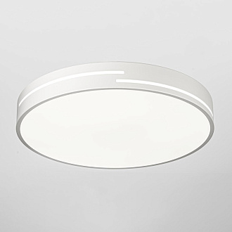 Светильник потолочный 40 см, 32W, 3000-4000-5000K Citilux CL72470GL0 Купер Лайн Белый с RGB