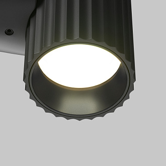 Настенный светильник 10 см, Maytoni Calipso C106WL-01-GU10-B, черный