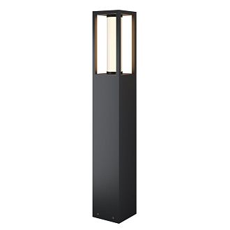 Ландшафтный светильник 14*14-90 см, LED*12W, 3000K, Maytoni Expo O480FL-L12B3K1, Черный