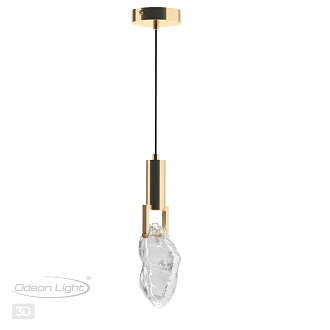 Подвесной светильник Odeon Light MIDCENT 4372/5L античная бронза