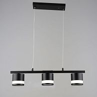Люстра L540 x W85 x H700, мм, 3 x 15W (45W), BK (Черный) Rilon 6670/3 BK